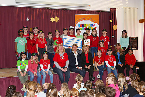 Wolfsburg: Bei der ersten Auflage von step BraWo am 5.12.2019 der Klasse 4a der Grundschule Käferschule zum Direktionssieg in Wolfsburg. Foto: Volksbank BraWo/ Michael Uhmeyer-KURT Media