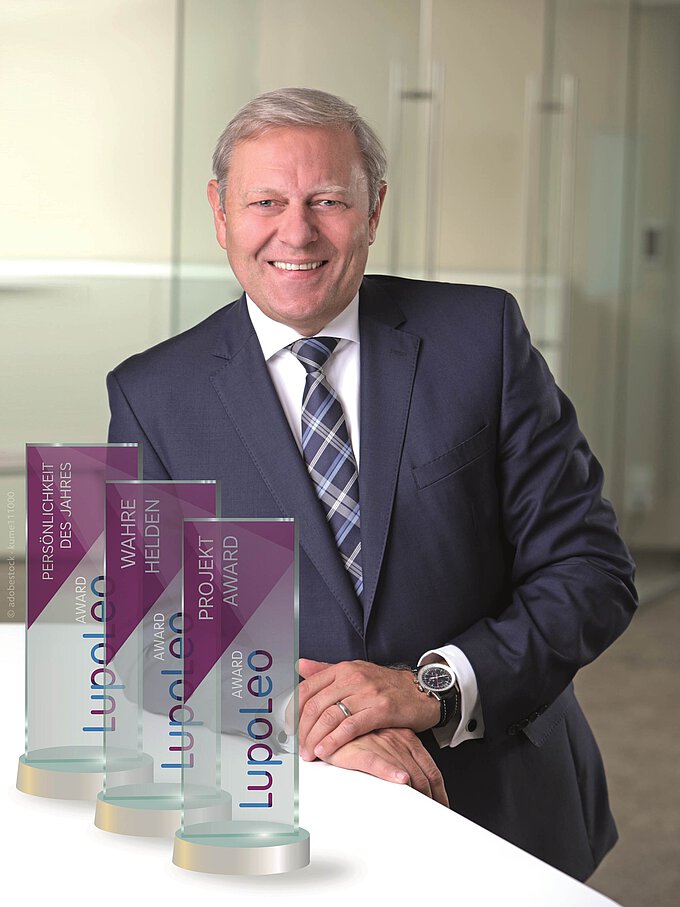 Jürgen Brinkmann, Initiator LupoLeo Award und Vorstandsvorsitzender Volksbank BraWo