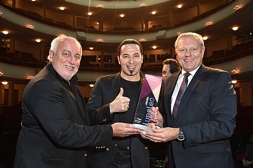 Robert Luebenoff, Buelent Ceylan und Juergen Brinkmann 