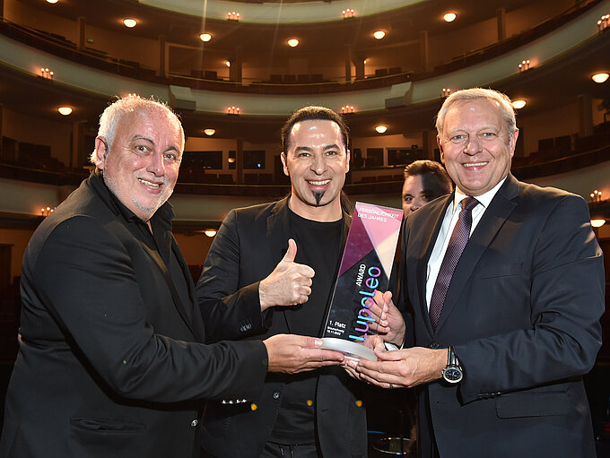 Robert Luebenoff, Buelent Ceylan und Juergen Brinkmann 